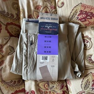 Men’s Khaki Pants Regular Taper Size 30 x 30 Original Weatherproof Vintage